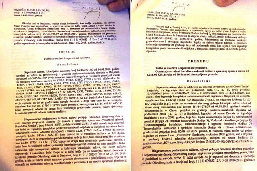 Presuda suda u Banjaluci