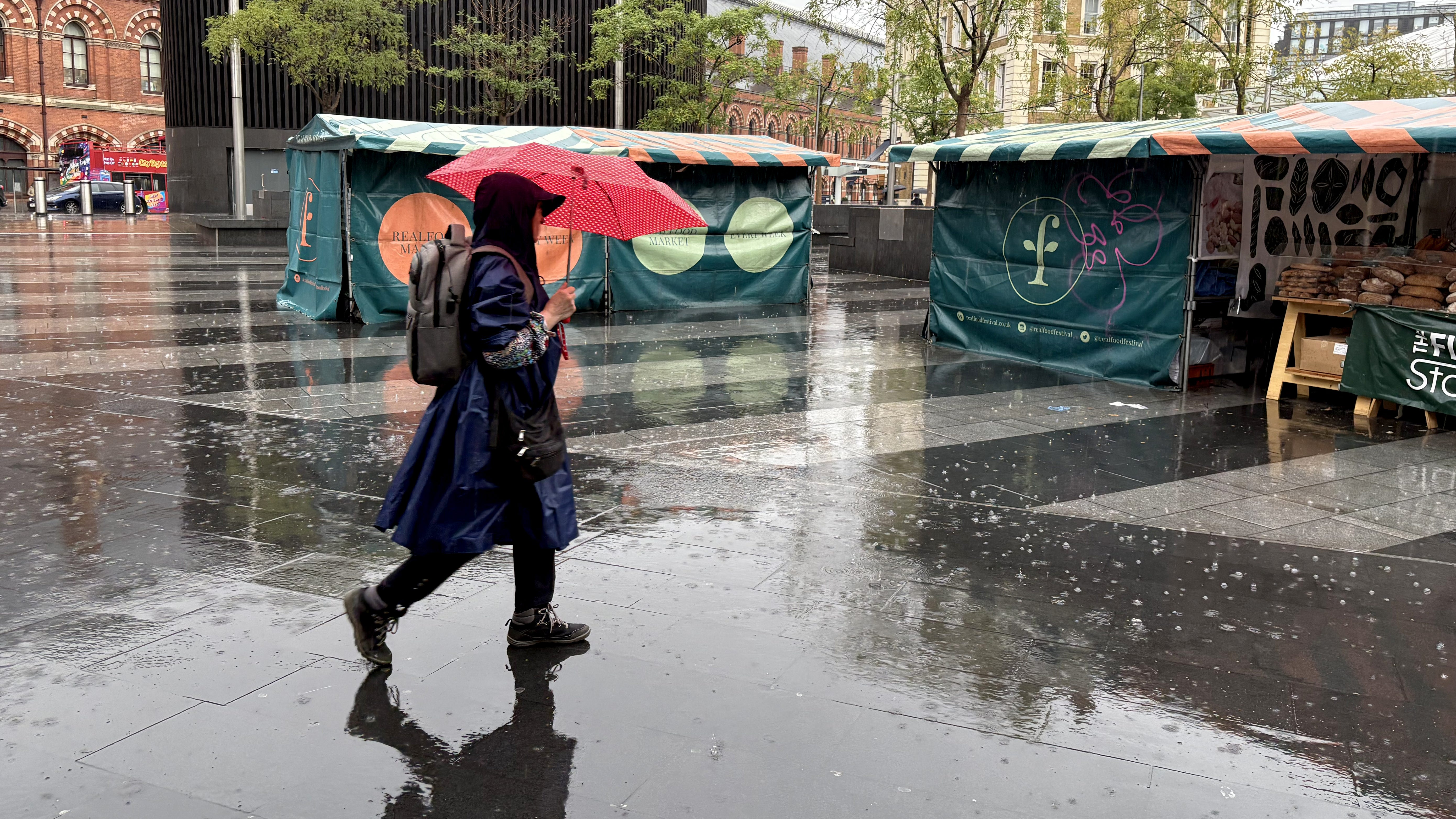 Storm Claudia brings month's worth of rain in day, amber warnings