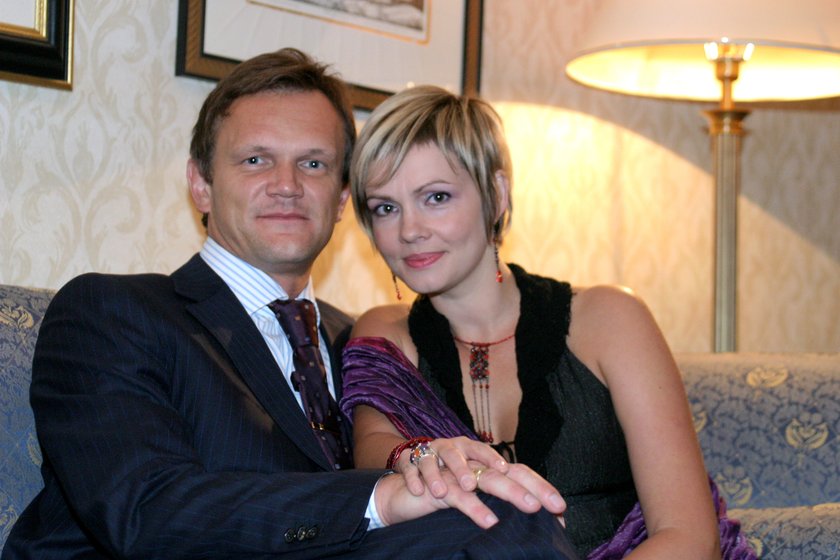 Cezary Pazura i Weronika Marczuk