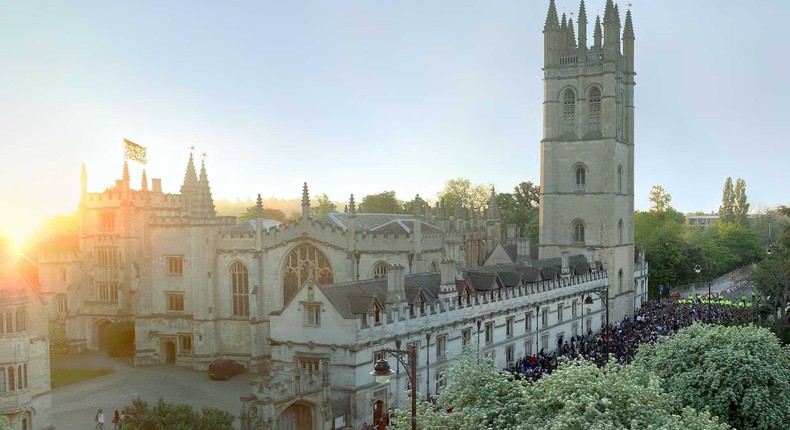 Oxford University.