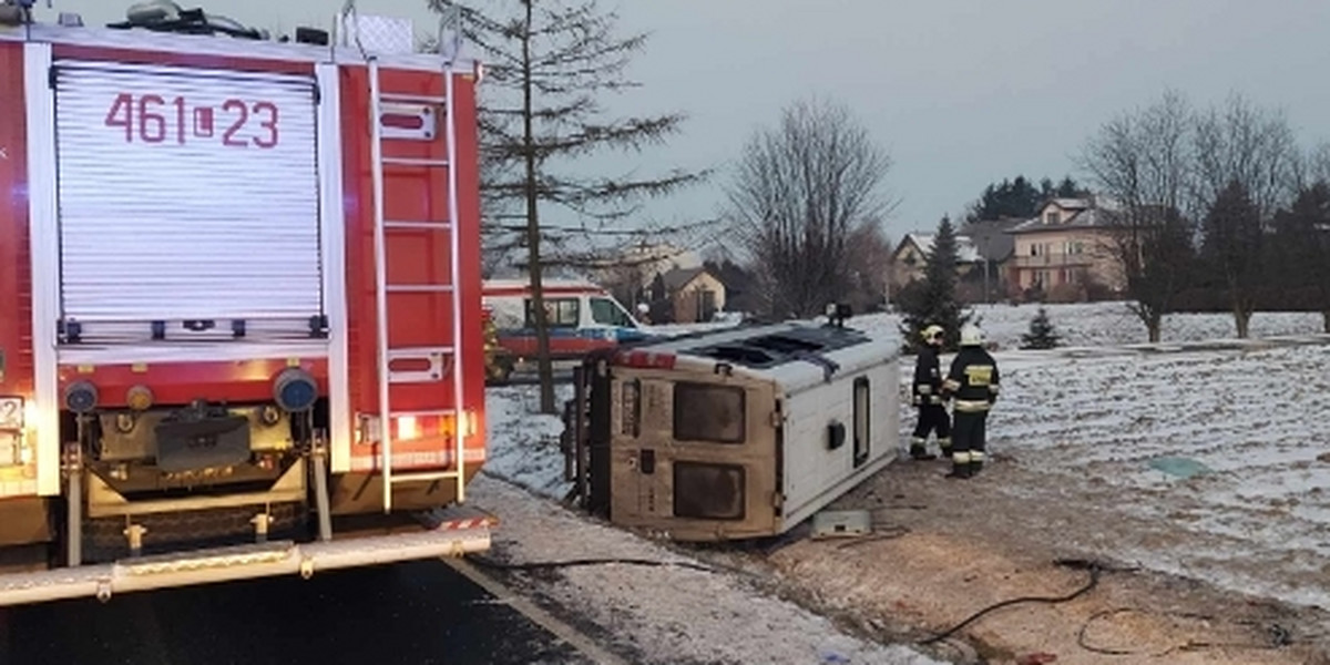 Wypadek w miejscowości Zofiówka