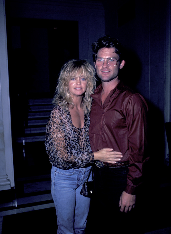 Goldie Hawn i Kurt Russell w 1983 roku