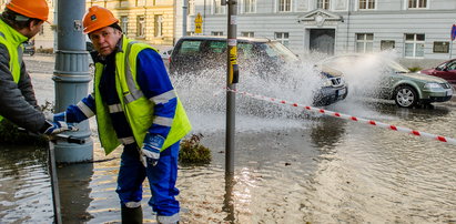 Woda zalała centrum Gdańska