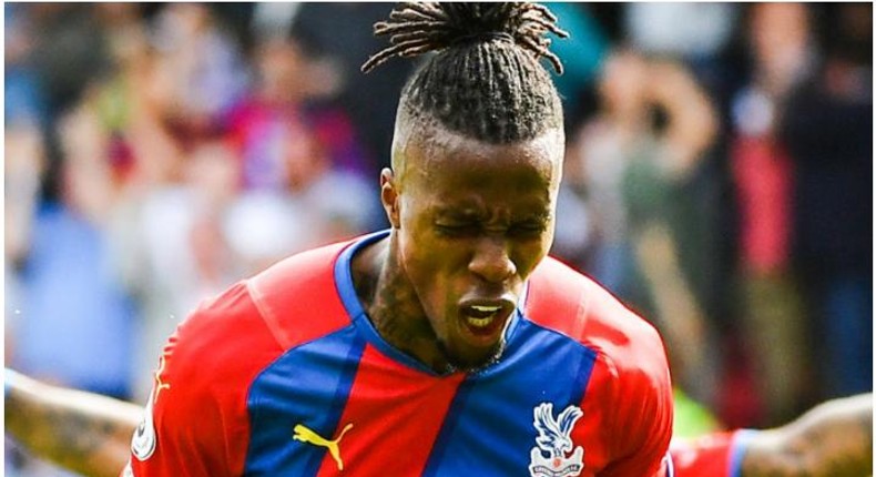 Wilfried Zaha scored 14 goals in the Premier League. 