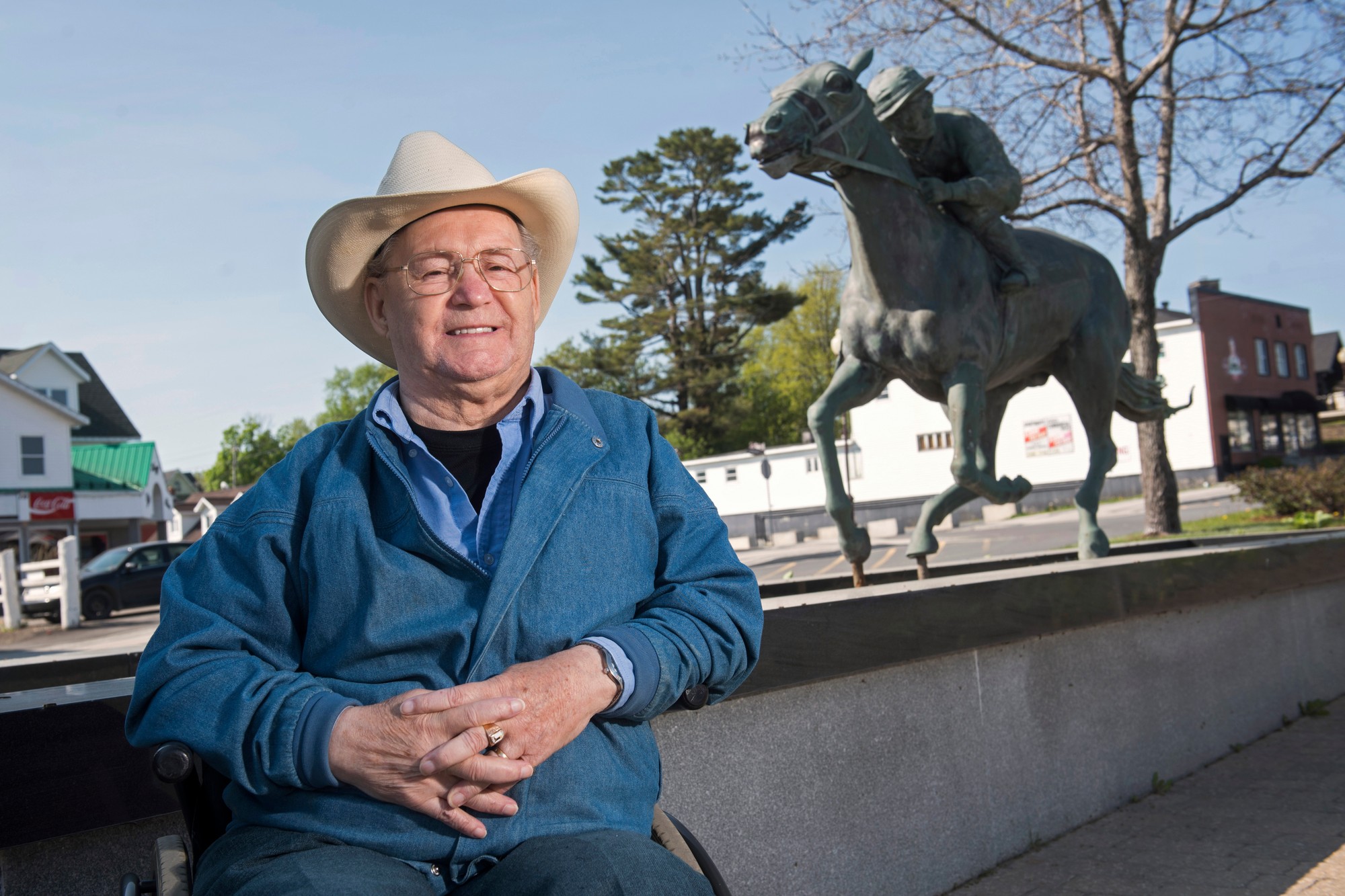 Jockey Ron Turcotte.
