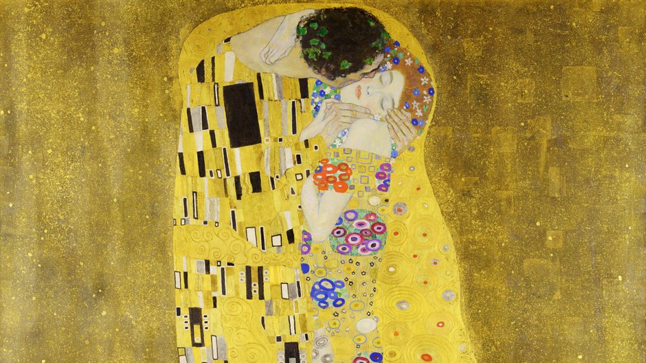 "Pocałunek" Gustav Klimt