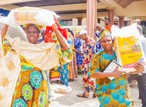 Lagos senator Abiru distributes 8,500 food packs, says better days coming
