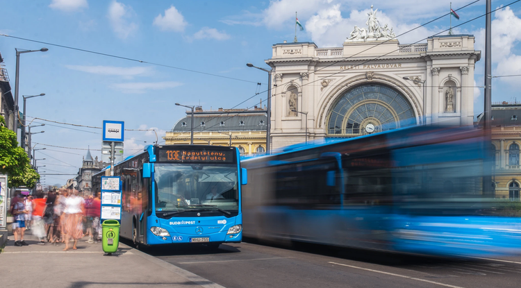 Mercedes Citaro típusú busz a BKK szolgálatában