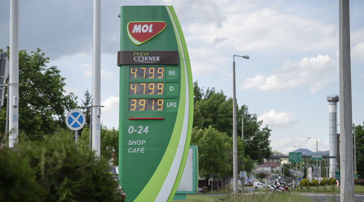 Jól jött ki az energiaválságból a MOL, de be is fizeti az extraprofit adót/Fotó: MTI-Komka Péter