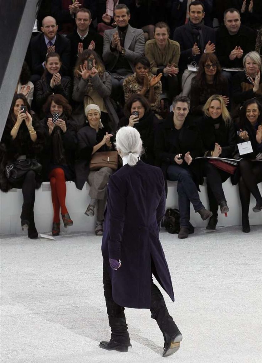 Karl Lagerfeld okładka i-D 2012