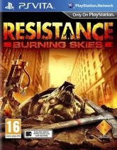 Okładka: Resistance: Burning Skies