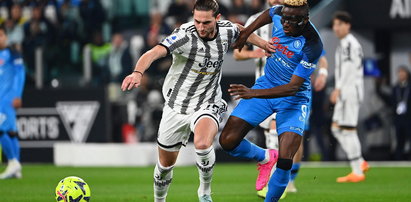 Szalona końcówka w Turynie. Faul Arkadiusza Milika pozbawił Juventus gola. Napoli coraz bliżej mistrzostwa