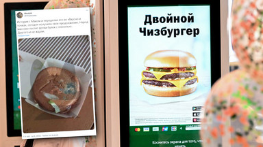 Tak wygląda hamburger z rosyjskiego McDonalda. Zdjęcie wywołało burzę