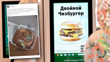 Tak wygląda hamburger z rosyjskiego McDonalda. Zdjęcie wywołało burzę