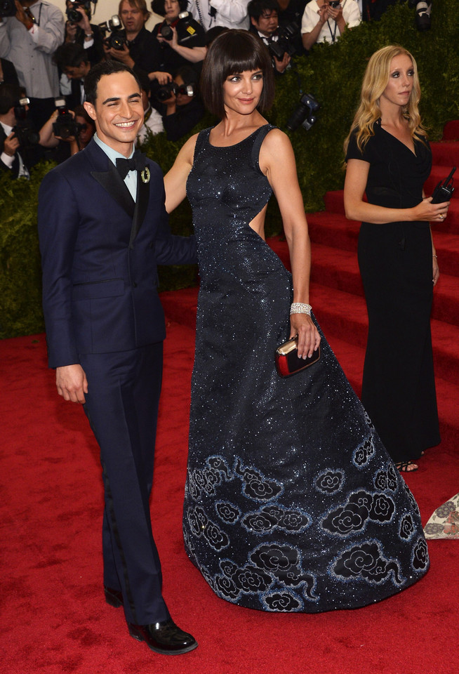 Katie Holmes i Zac Posen