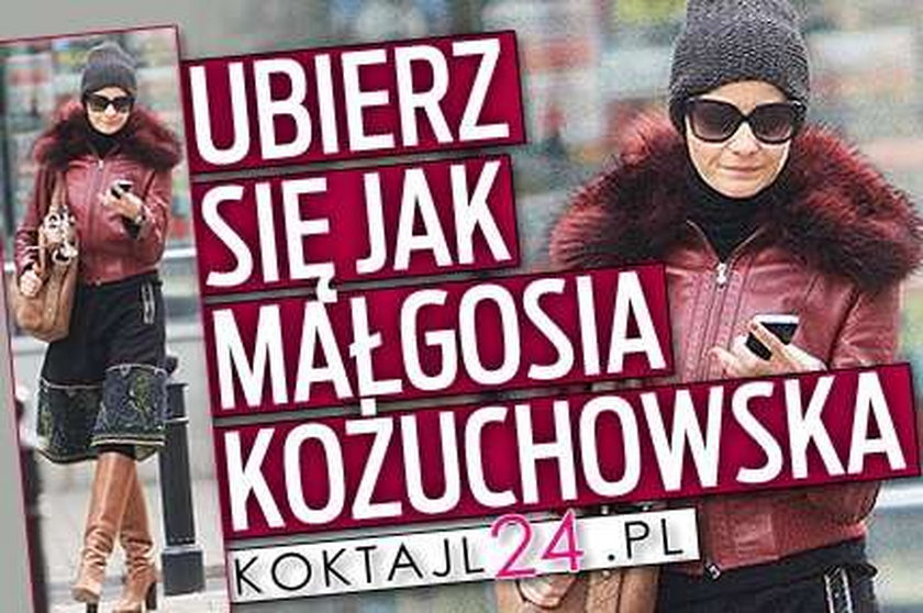 Ubierz się jak Małgosia Kożuchowska 