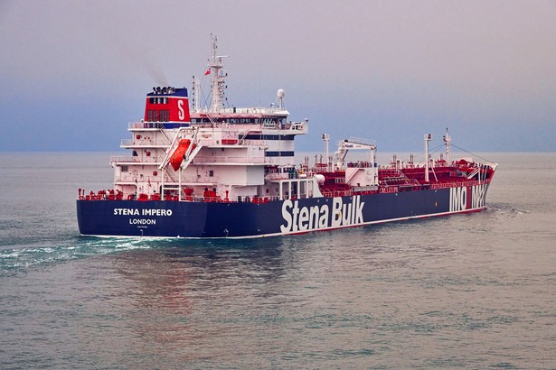 Brytyjski tankowiec Stena Impero