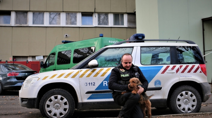 Ropi rengeteg sikeres bevetésen vet részt az évek alatt /Fotó: Police.hu/