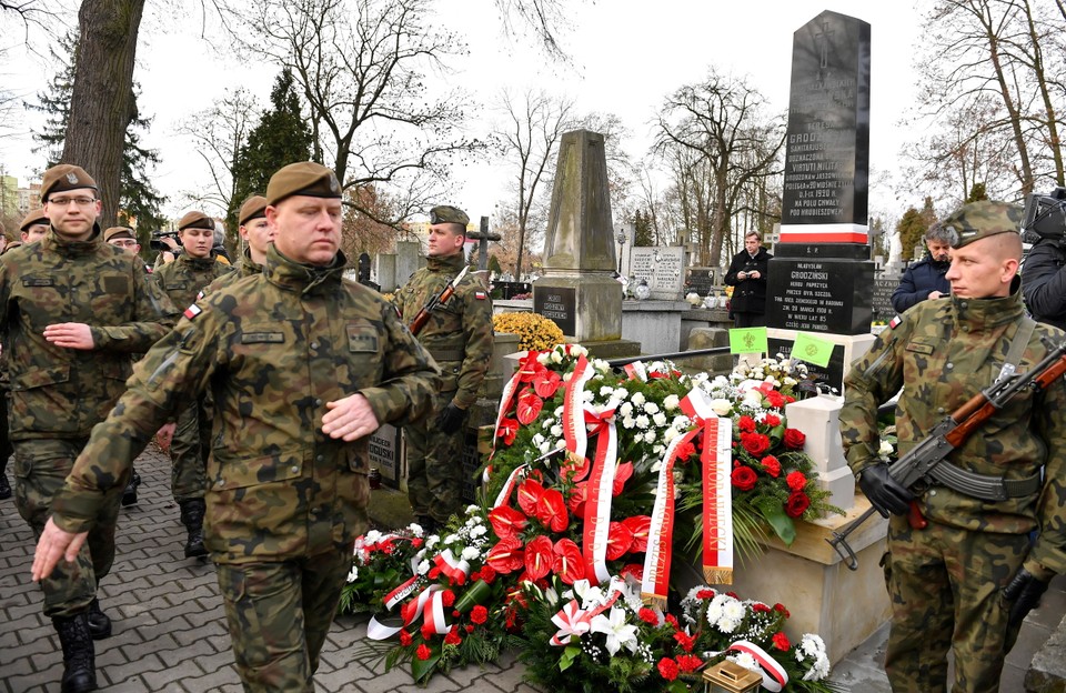 Uroczystości upamiętniające sanitariuszkę wojny polsko-bolszewickiej Teresę Grodzińską