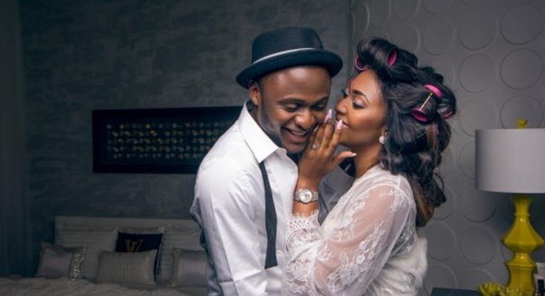 Lilian Esoro and Ubi Franklin celebrate one year anniversary