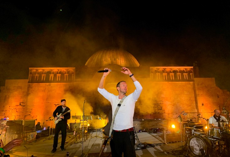 Koncert Coldplay w Jordanii, 23 listopada 2019