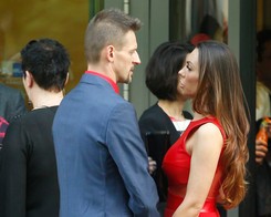 Michał Wójcik z nową miłością na ślubie Sołtysika