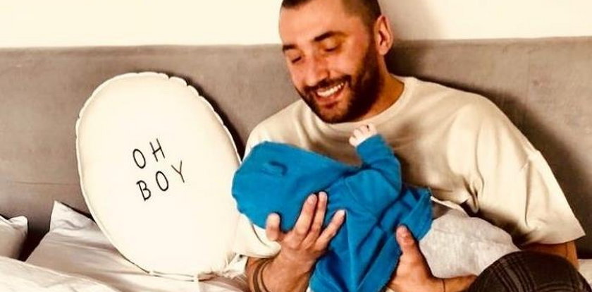 Rafał Maserak świętuje pierwszy miesiąc synka. Jest w szoku