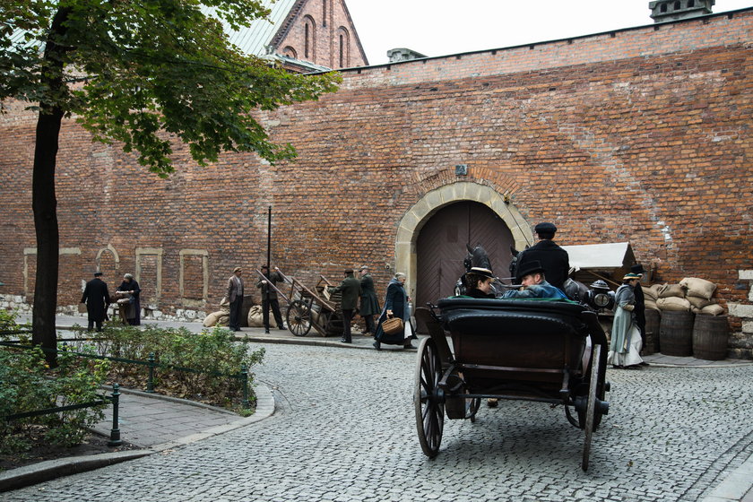 Kraków w "Belle Epoque" - kadr z serialu