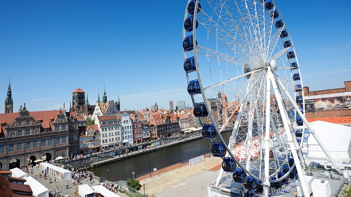 GDAŃSK STARE MIASTO KOŁO WIDOKOWE (koło widokowe)