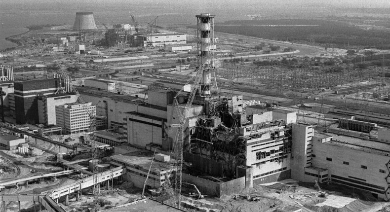 chernobyl nuclear power plant reactor explosion 1986