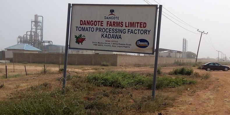Dangote Tomato Processing Limited
