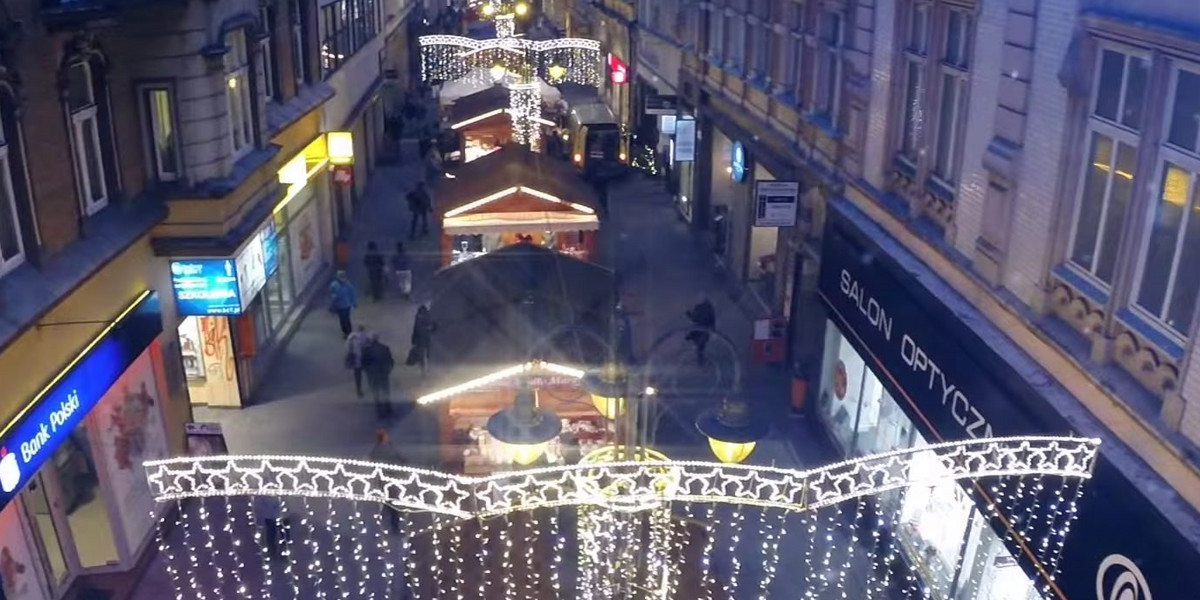 Katowice. Film promujący miasto w świątecznej szacie 
