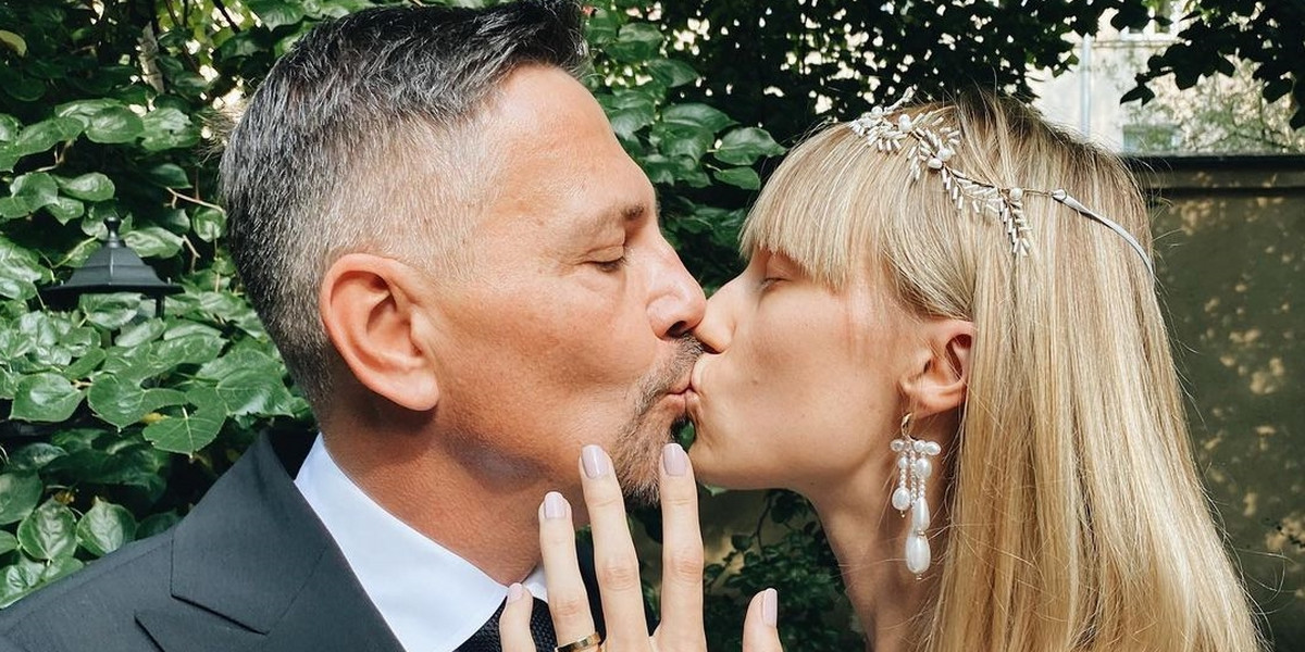 Krzysztof Ibisz i Joanna Kudzbalska świętują drugą rocznicę ślubu. 