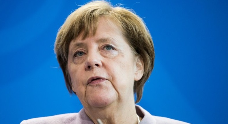 German Chancellor Angela Merkel