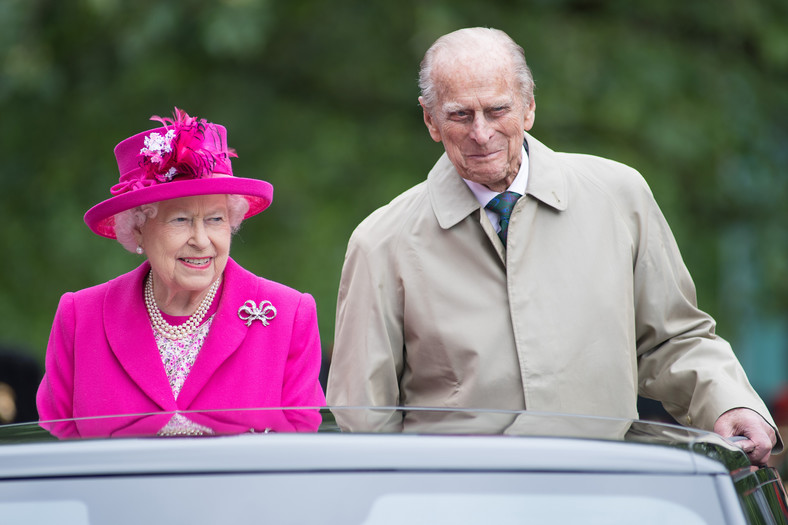 Królowa Elżbieta II i książę Filip