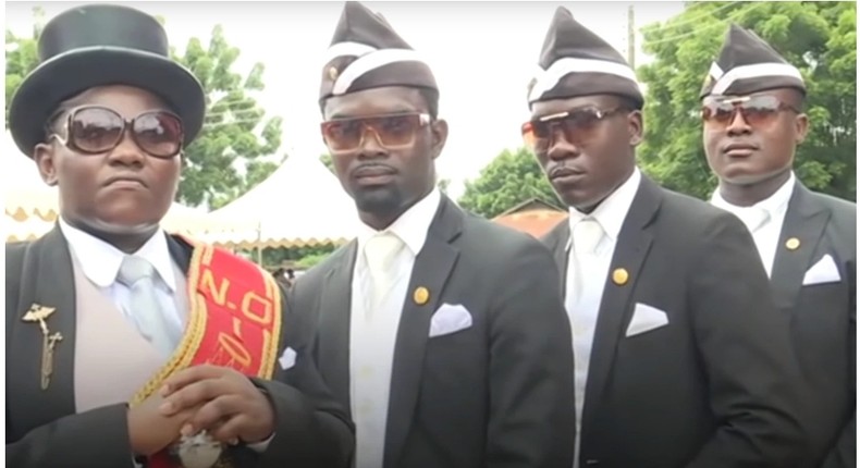 Viral Ghanaian Pallbearers