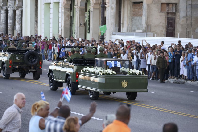 Uroczystości pogrzebowe Fidela Castro