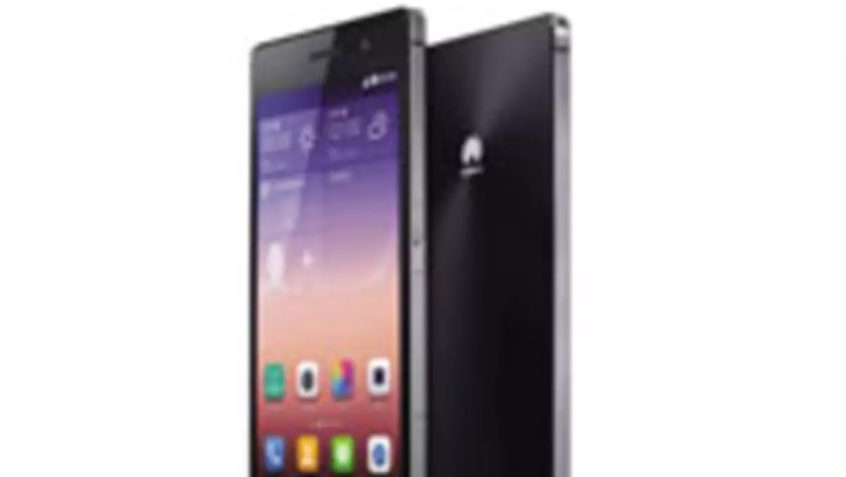 Huawei Ascend P7 z ekranem pokrytym szafirowym szkłem