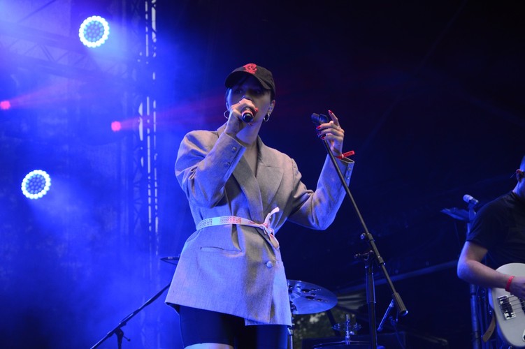 Rosalie. na koncercie Męskie Granie 2018. Warszawa 2018.08.20