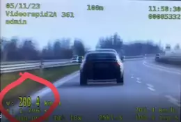 Jechali 200 km/h po S7. Policjanci nie mieli dla nich litości