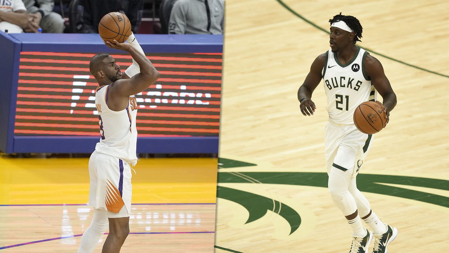 Chris Paul (Phoenix Suns) i Jrue Holiday (Milwaukee Bucks)
