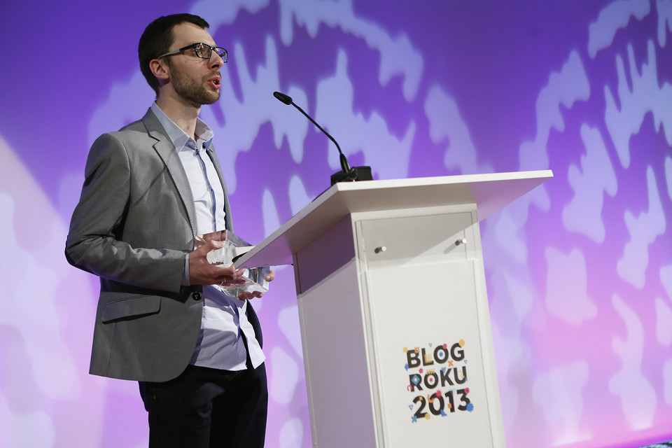 Konrad Kruczkowski - zwycięzca konkursu Blog Roku 2013