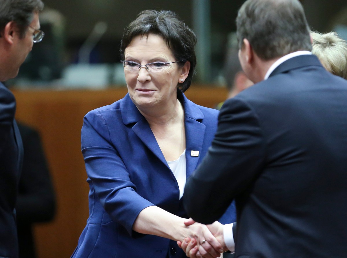 Ewa Kopacz na szczycie klimatycznym