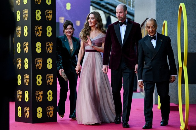 BAFTA 2026: Kejt Midlton sa princom Vilijamom