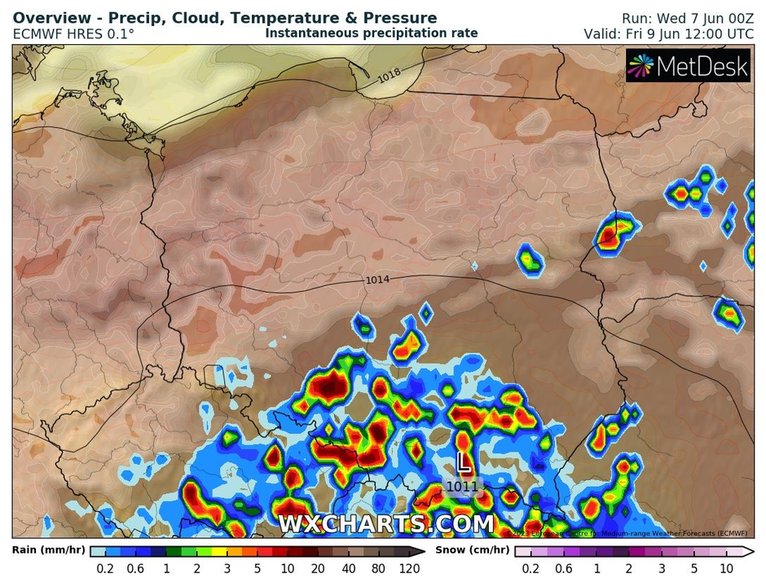 W czwartek i w piątek pogoda w górach może być niebezpieczna