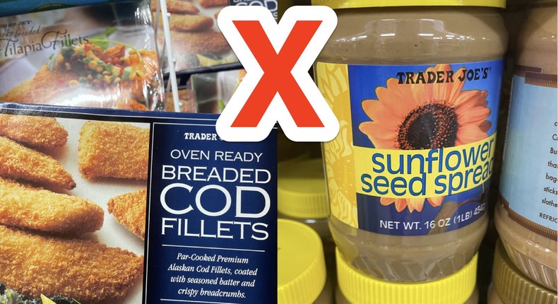 There are a few Trader Joe's items I would skip including the breaded cod fillets and the sunflower-seed spread.Jonathan Chandler