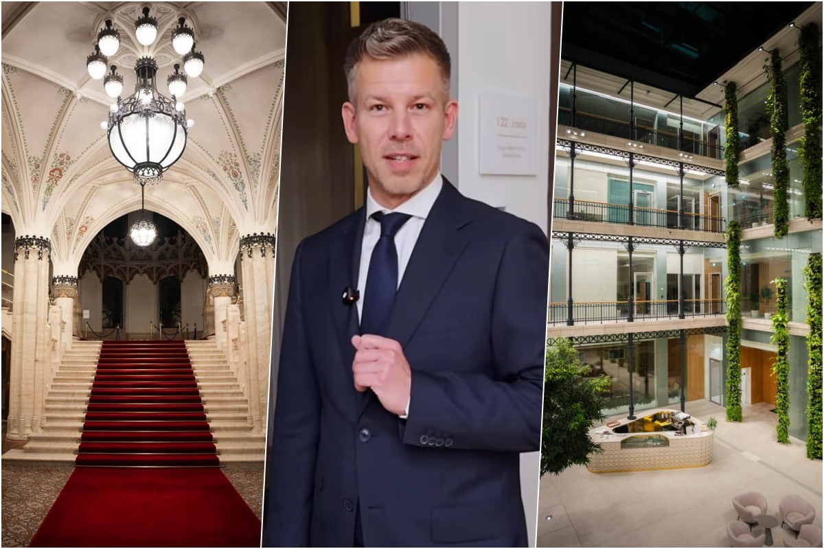 Péter Magyar ukázal priestory luxusného orbánovho ministerstva.