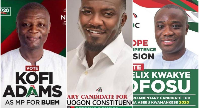 New aspirants of the NDC