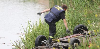 Wpadł autem do żwirowni, bo miał atak padaczki