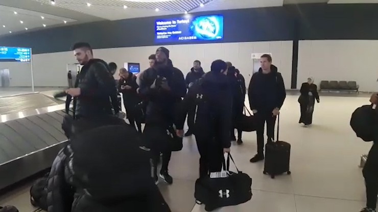Košarkaši Partizana u Istanbulu